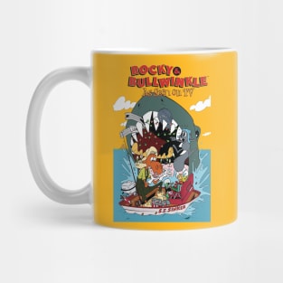 Rocky and bullwinkle Vintage Mug